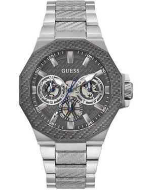 Guess Goudkleurige Armband Zwarte Wijzerplaat Tweekleurige - Meerkleurig