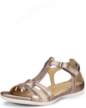 Ecco Flash T-Strap Sandal - Nero