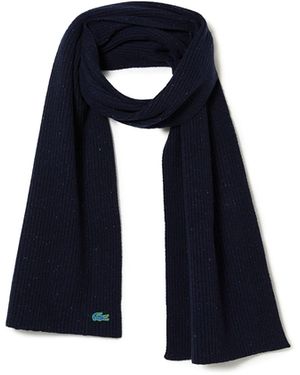 Lacoste _adult Re1982 Cold Weather Scarf - Blue