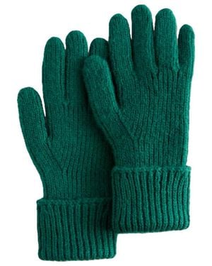 Ted Baker Lidiie-knitted Ribbed Gloves - Natural