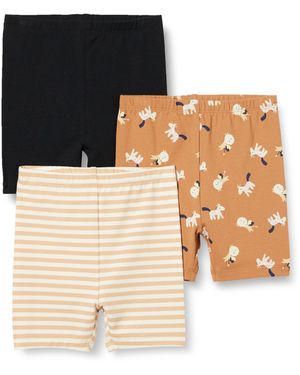 Amazon Essentials Pantalón Corto de Ciclismo Niña - Multicolor