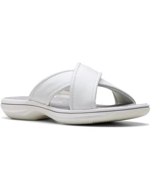 Clarks Breeze Sara Flip-flop - White