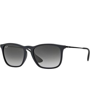 Ray-Ban Ban - Lunette de soleil Chris RB4187 Wayfarer - - Noir