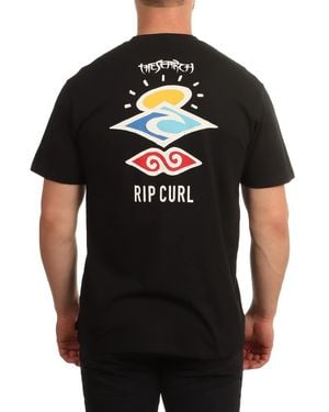 Rip Curl Search ICON Tee - Schwarz