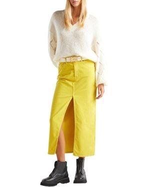 Benetton Gonna 41ULD0045 - Giallo