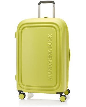 Mandarina Duck LOGODUCK + Trolley MEDIUM EXP - Gelb