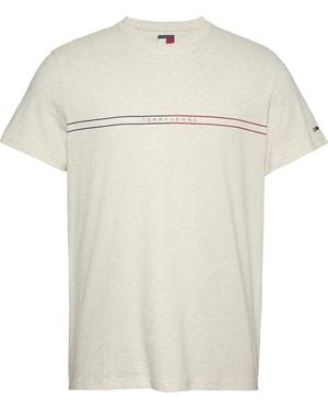 Tommy Hilfiger DM0DM20779 T-Shirt pour - Blanc