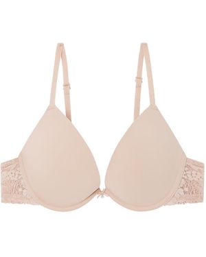 Women'secret Beautiful Klassieke Beha Met Vulling - Naturel