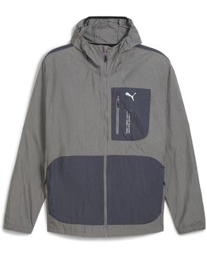 PUMA Seasons WindCELL Jacke S Cast Iron Gray - Grau