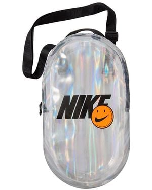 Nike Locker Bag 7l With Strap Silver - Grey