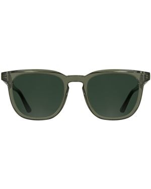 Calvin Klein Transparent Khaki with Solid Green - Vert