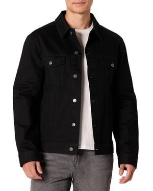 Amazon Essentials Heavyweight Stretch Regular-fit Denim Jacket - Black
