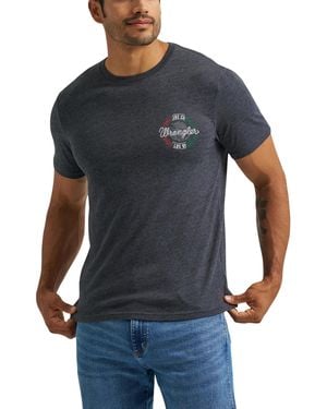 Wrangler Short Sleeve Graphic T-shirt - Blue