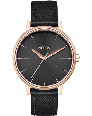 Nixon S Analog Quartz Watch With Leather Strap A108-1098-00 - Multicolour