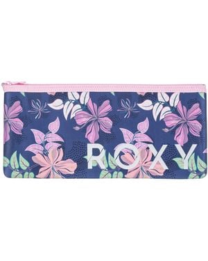 Roxy Makeup Storage Case | Cosmetics | Reusable | Zipper Closure | Lightweight | Accessories Make Up Bag - Blue