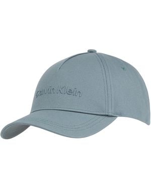 Calvin Klein Uomo Cappellino Ck Must Cappellino da Baseball - Blu