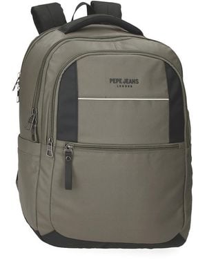 Pepe Jeans Dortmund Laptop Backpack - Grey