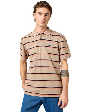 Wrangler Stripe Polo Shirt - Multicolore