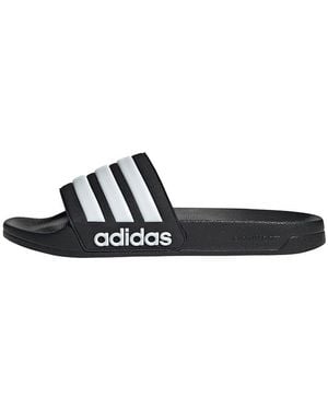adidas Mixte Adilette Shower Slides TOBOGGANS - Noir