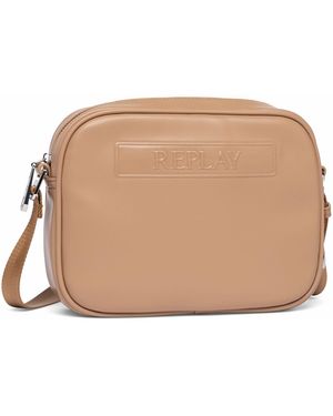 Replay Borsa a tracolla da donna piccola - Nero