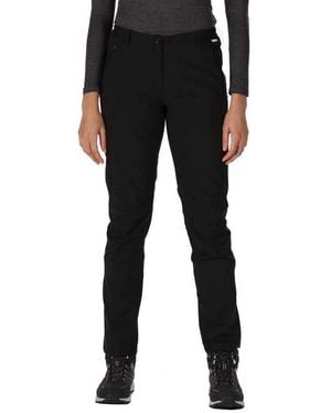 Regatta Ladies Dayhike Iv Trousers Black 12 Short Leg