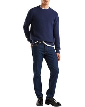 Benetton Maglia G/C M/L 1344U108H Maglione - Blu