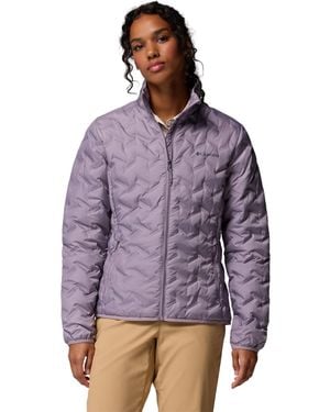 Columbia S Delta Ridge Ii Down Winter Jacket - Purple