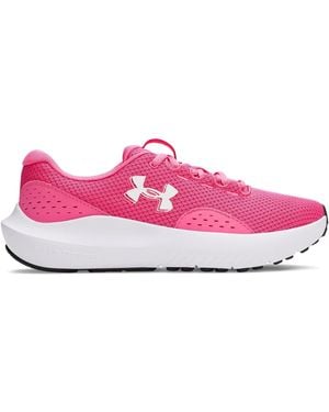 Under Armour Ua W Charged Surge 4 Sneaker - Pink