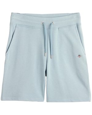 GANT Reg Shield Sweat Lässige Shorts - Blau