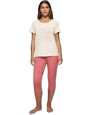 Triumph Sets Pk Capri X 02 Pyjama - Red