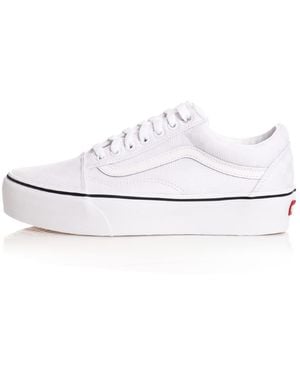 Vans Sneakers Donna Ua Old Skool Platform Vn0a3b3u42b - Weiß
