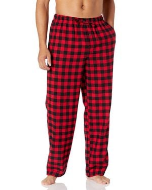 Amazon Essentials Flannel Pyjama Trousers - Red