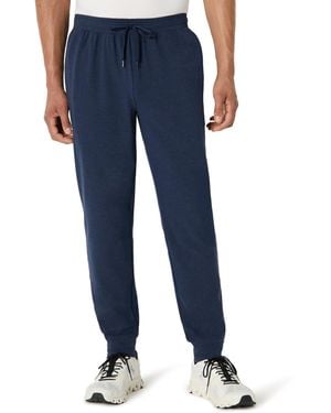 Amazon Essentials Active Pantaloni Sportivi in Maglia Super Morbidi - Blu