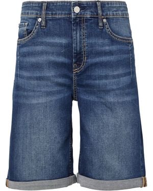 S.oliver Bermuda-Jeans Karolin/Regular Fit/Mid Rise/Turn-up blau 48
