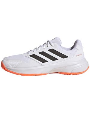 adidas Courtjam Control 3 Tennis Shoes - Wit