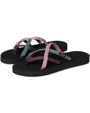 Teva Olowahu Sandals 6 B - Black