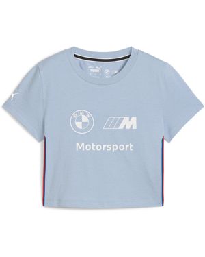 PUMA S Bmw Mms Ess+ Graphic T-shirt - Blue