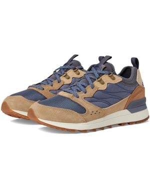 Merrell Alpine 83 Sneaker Recraft Shoes, Leather/Rubber/Suede - Blue