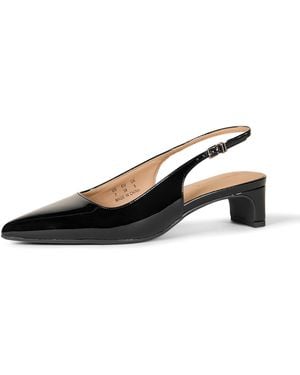 Amazon Essentials Slingback Block Heel - Black