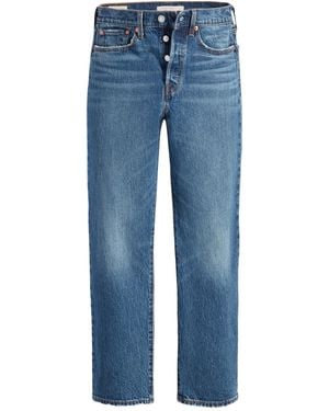 Levi's Wedgie Straight Jeans - Blue