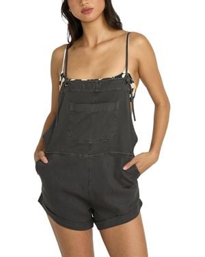 Billabong Wild Pursuit Short Overall Black Small