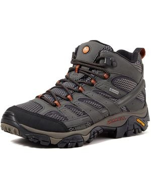 Merrell Moab 2 Mid Gtx Waterproof Walking Shoe - Black