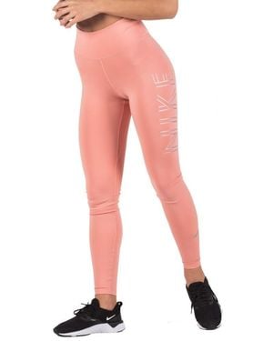 Nike Bv4767-606_m Leggings - Red