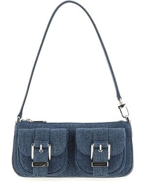 Michael Kors SM Conv POUCHETTE Hand Bag - Blau