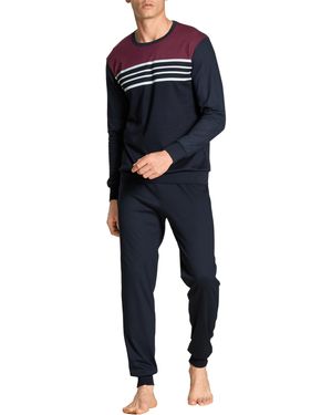 CALIDA Relax Comfy 4 Set di Pigiama - Blu