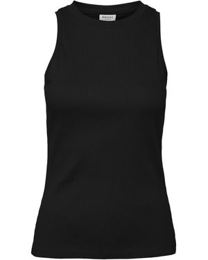 Vero Moda Vmlavender SL Top VMA Jrs Noos Maglietta - Nero