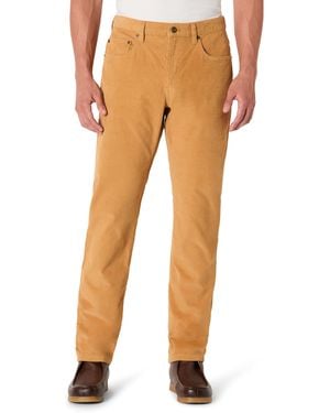 Amazon Essentials Straight Fit 5 Pocket Corduroy Trouser - Natural