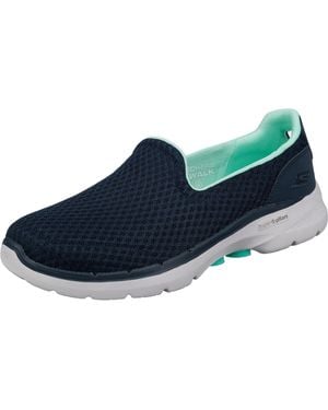 Skechers Go Walk 6 Big Splash - Blu