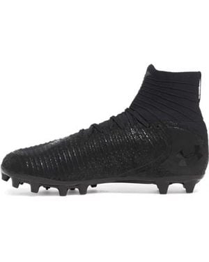 Under Armour Tacchetti da calcio da uomo – Soletta in SuperFoam ad alto - Nero