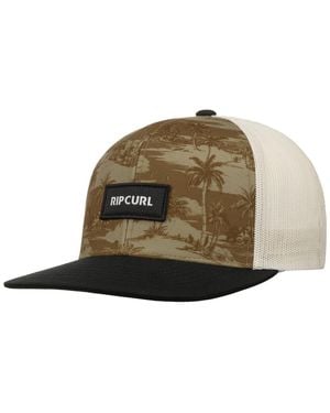 Rip Curl Combo Flowers Trucker Capcurl Baseball Cap - Green